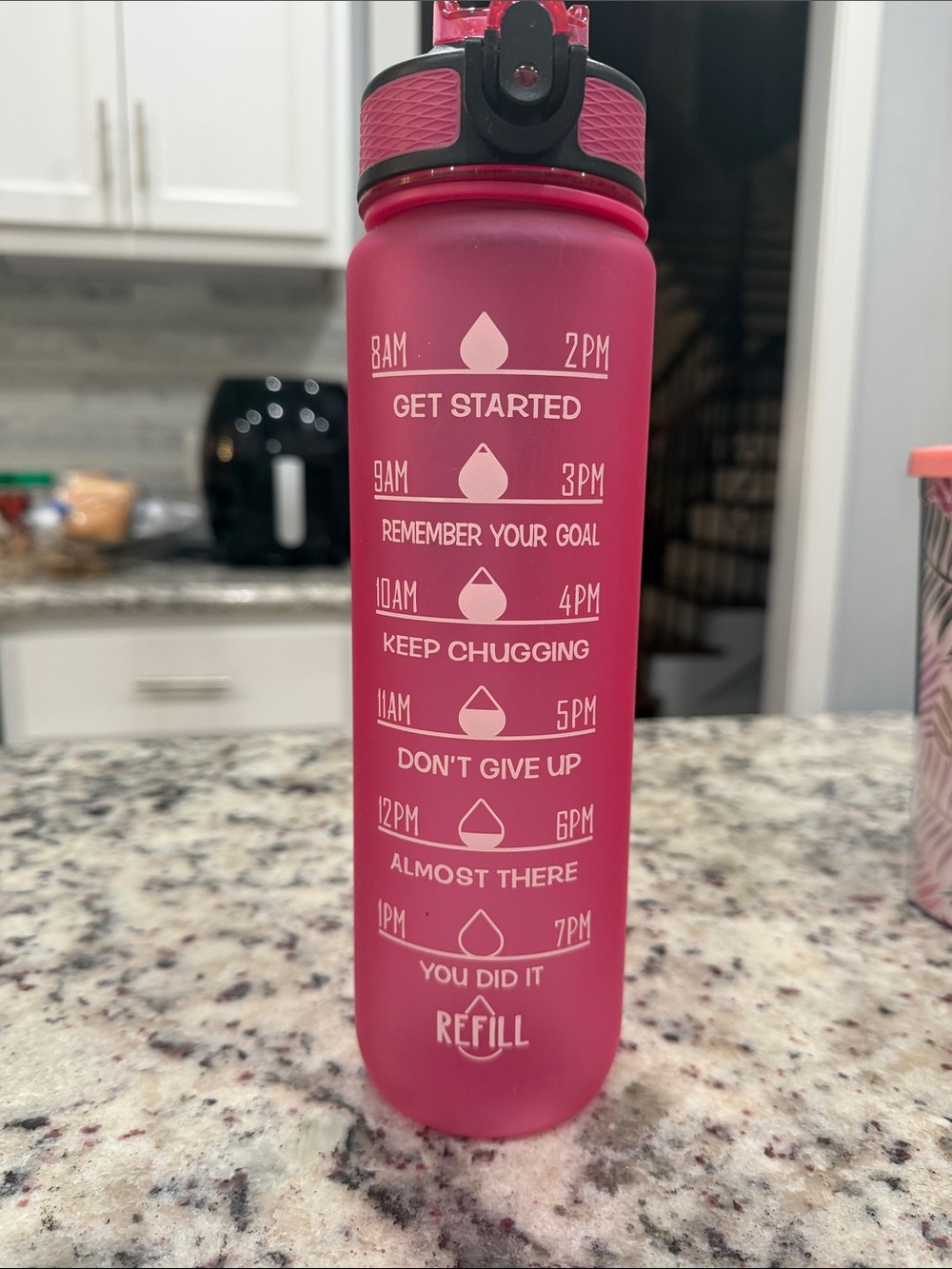 Time Water Bottle